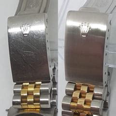 rolex polish before after|should i polish rolex.